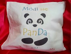 Poduszka przytulanka - Módl się PanDa