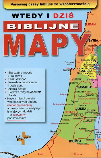 Wtedy i dziś, biblijne mapy
