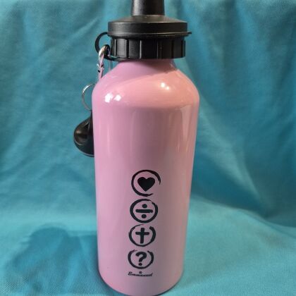 Butelka aluminiowa różowa 600ml Kerygmat