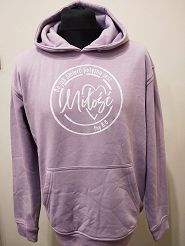 Bluza z kapturem lawendowa - Bo jak śmierć potężna jest Miłość