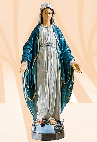 408- Matka Boża Niepokalana- 105cm, kolor
