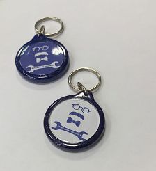 Brelok akrylowy kolorowy - Skarb zwany dziadkiem - Brelok dla dziadka