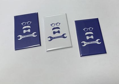 Magnes metalowy 8 x 5,5 cm - Magnes dla dziadka Skarb zwany dziadkiem