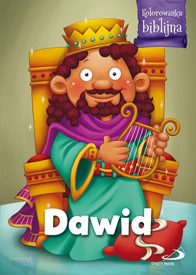 Dawid - kolorowanka biblijna