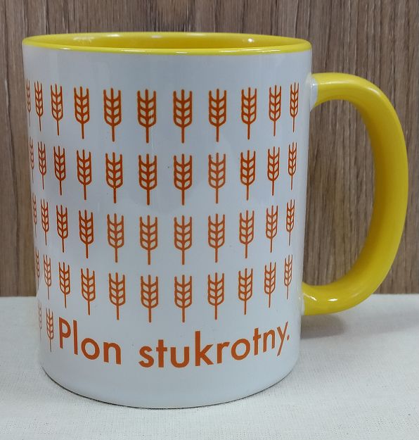 Kubek z kolorowym wnętrzem - Plon stukrotny