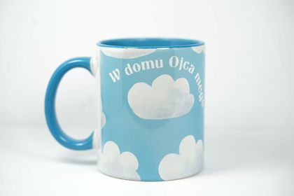 Kubek z kolorowym wnętrzem W domu Ojca mego jest mieszkań wiele J 14, 2