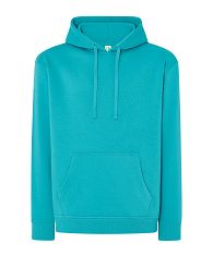 Bluza z kapturem niebieska JHK AQM-AQUAMARINE