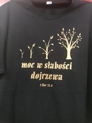 Koszulka Moc w słabości dojrzewa