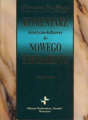 Komentarz historyczno-kulturowy do Nowego Testamentu