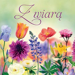 Z wiarą. Seria Floral