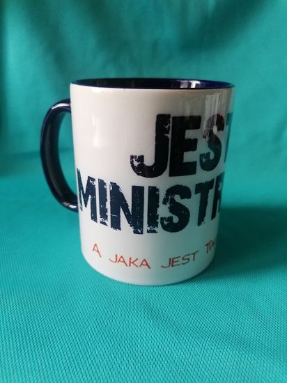 Kubek Jestem ministrantem a jaka jest twoja super moc?