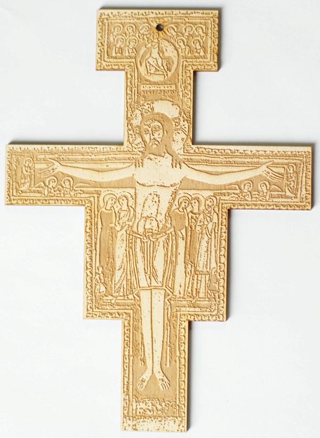 Drewniany krzyż z San Damiano