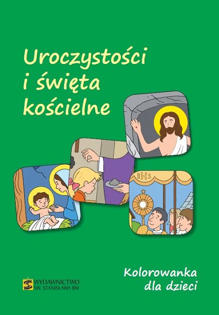 Uroczystości i święta kościelne. kolorowanka
