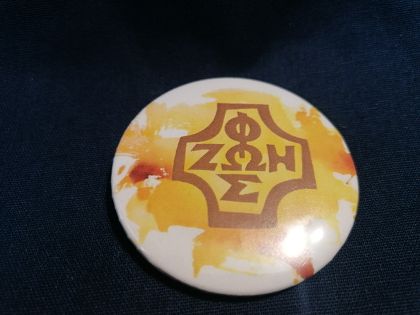 Przypinka button 5,6 cm Foska wzór 2