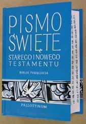 Pismo Święte Starego i Nowego Testamentu z wycięciami (małe). Biblia Tysiąclecia
