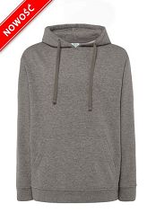Bluza z kapturem  ciemnoszara JHK DGM-DARK GREY MELANGE