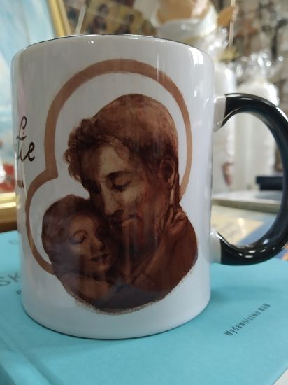 Kubek z kolorowym wnętrzem - Święty Józef II