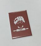 Magnes metalowy 8 x 5,5 cm - Magnes dla babci Skarb zwany babcią - 3