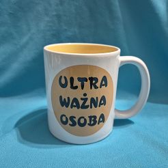 Kubek żółty Ultra Ważna Osoba
