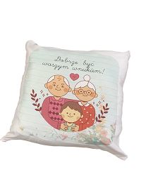 Poduszka przytulanka - dobrze być waszym wnukiem - dla babci i dziadka