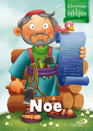Noe - kolorowanka biblijna