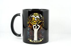 Kubek z czarnym wnętrzem Jego słuchajcie