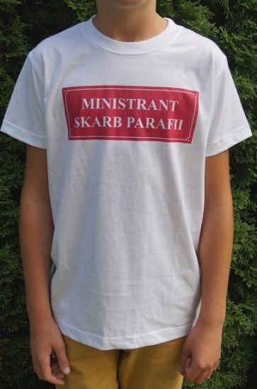 Koszulka T-shirt - Ministrant skarb parafii