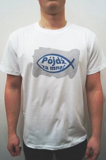 Koszulka T-shirt - Pójdź za mną!