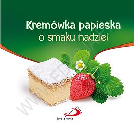 Kremówka papieska o smaku nadziei