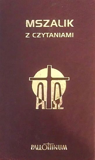 Mszalik z czytaniami (format B6)