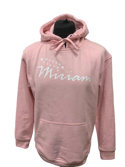 Bluza z kapturem różowa - Miriam