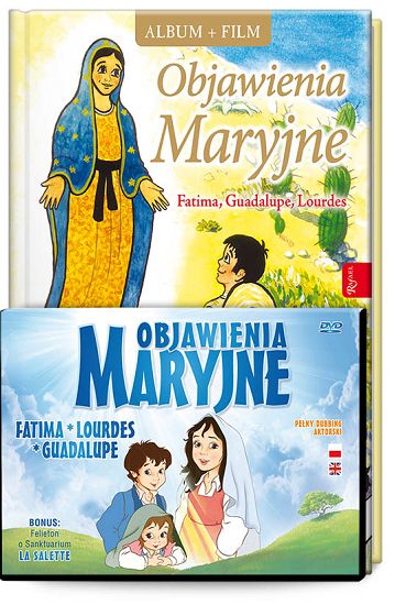 Objawienia Maryjne Fatima. Guadalupe, Lourdes + DVD (album + film)