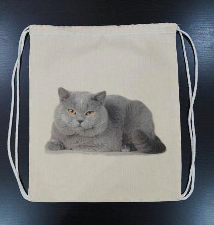 Plecak bawełniany Kot