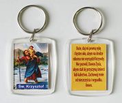 Brelok AKRYL wzór - 04 (św. Krzysztof)