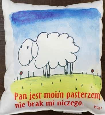 Poduszka przytulanka - wzór 14 OWCA