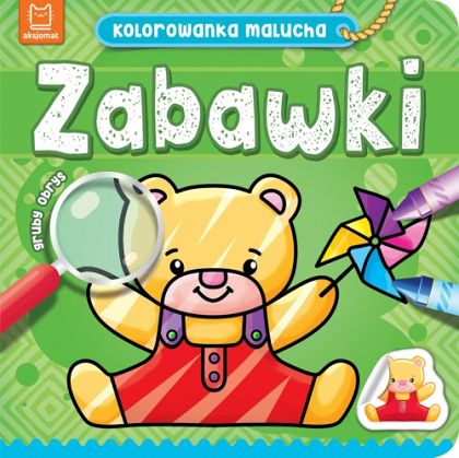 Zabawki  - kolorowanka malucha