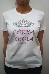 Koszulka damska - Córka Króla