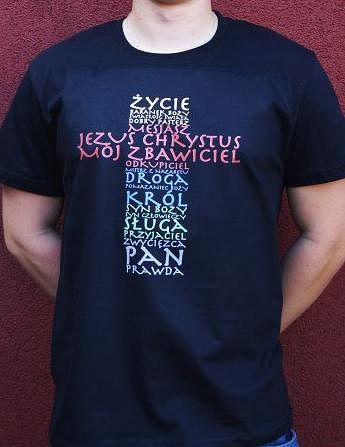 Koszulka T-shirt - Jezus Chrystus mój Zbawiciel