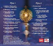Płyną, płyną zdroje miłosierdzia... (CD) - tył okladki
