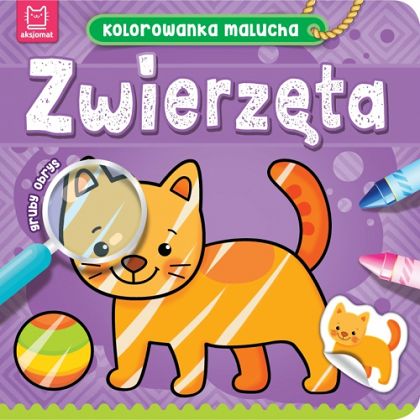 Zwierzęta - kolorowanka malucha