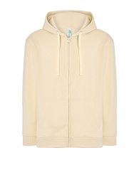Bluza z kapturem rozpinana kremowa JHK BT-BUTTERCREAM