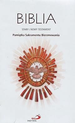 Biblia Pamiątka Sakramentu Bierzmowania