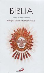 Biblia Pamiątka Sakramentu Bierzmowania