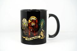 Kubek z czarnym wnętrzem Jestem, który Jestem