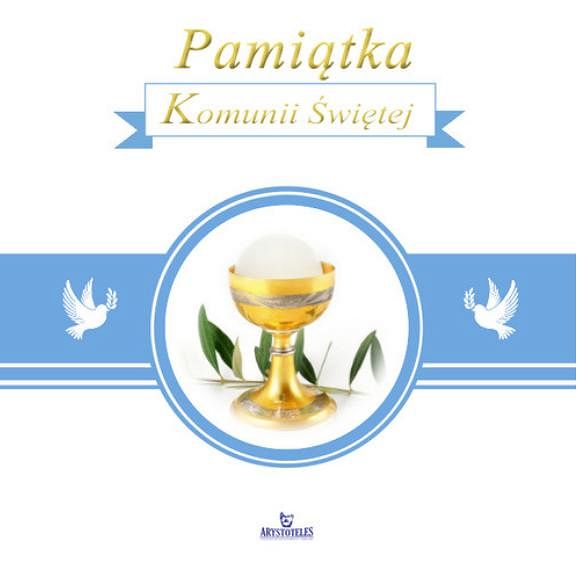 Pamiątka Komunii Świętej dla chłopca
