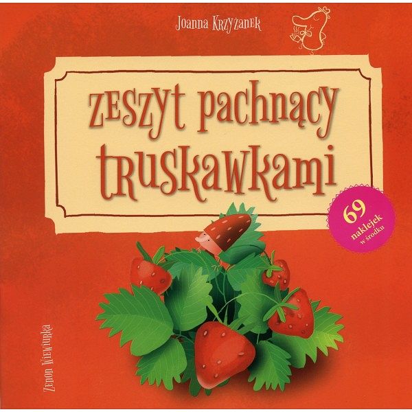 Zeszyt pachnący truskawkami