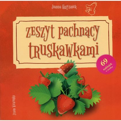 Zeszyt pachnący truskawkami