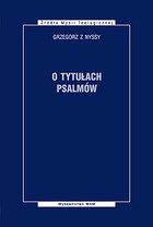 O tytułach Psalmów