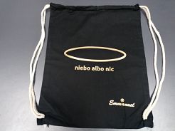 Plecak kolorowy czarny Niebo albo nic