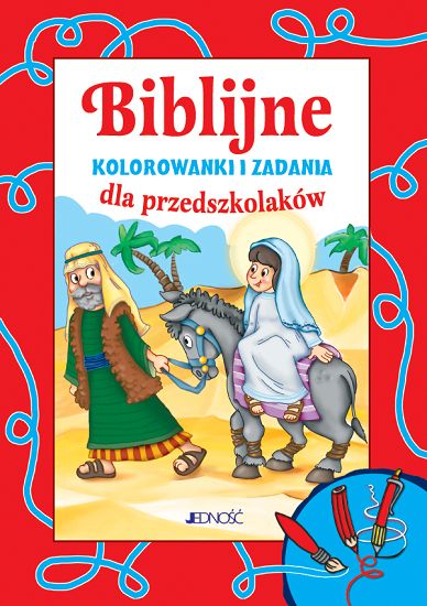 Biblijne kolorowanki i zadania dla przedszkolaków
